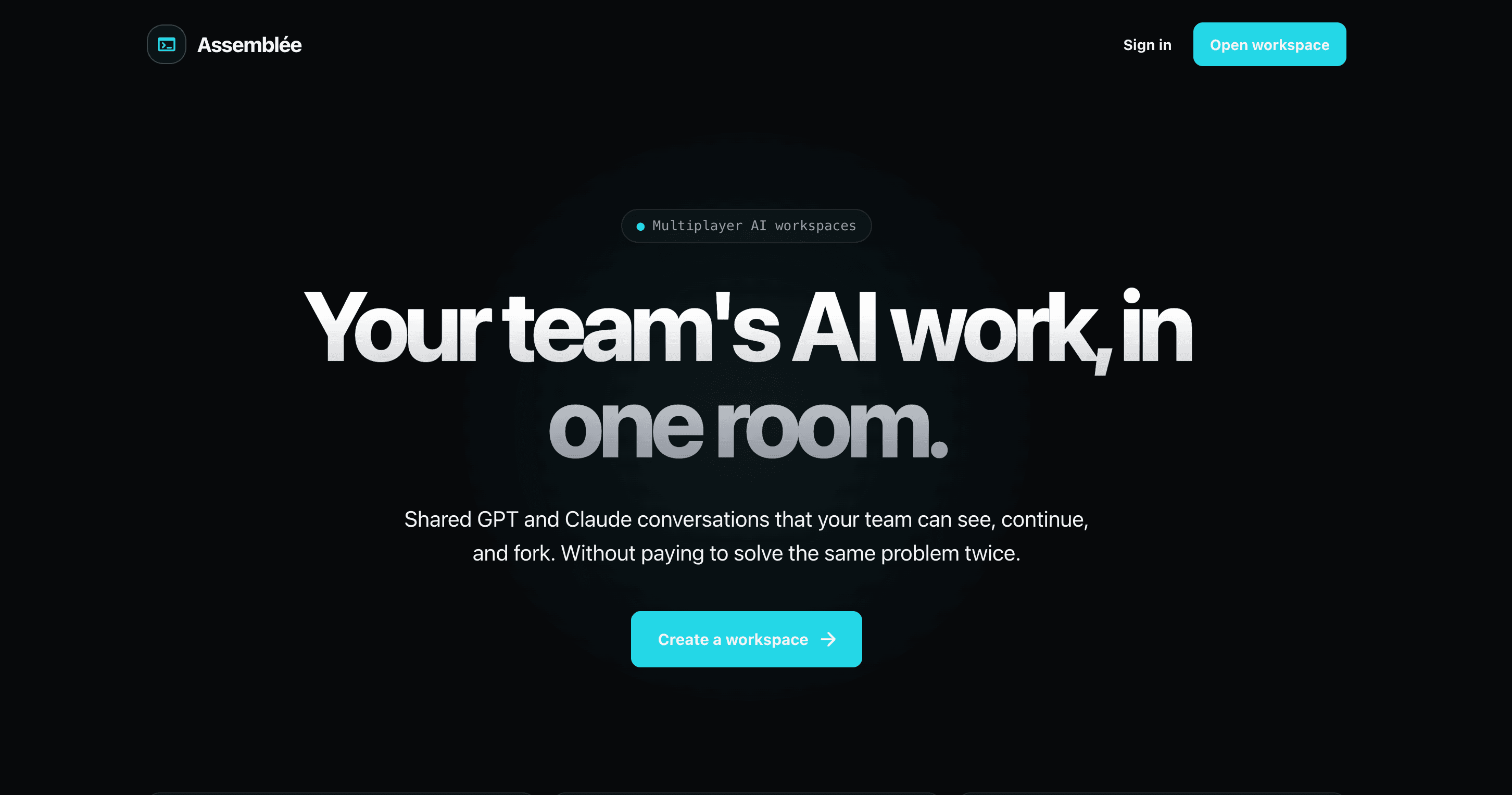 AI Collaboration Software (Soft Launched)